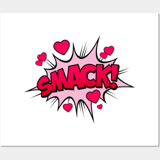 Smack Comic Text Posters and Art